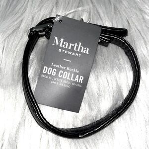 Martha Stewart Leather Dog Collar